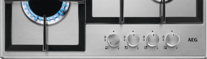 Actual product image AEG HGB64200SM - Slim Line - Inbouw gaskookplaat