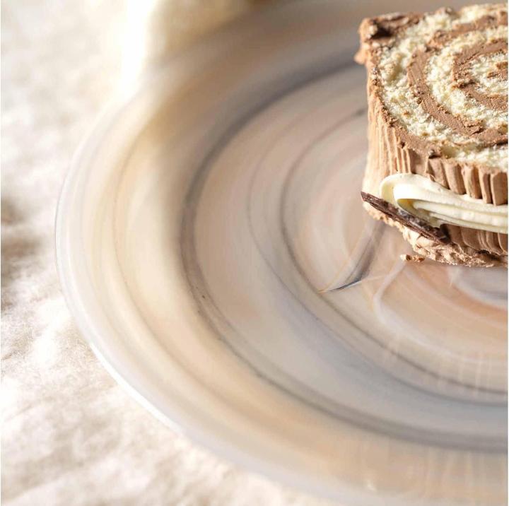 Immagine prodotto Leonardo Piatti da colazione e da dessert Alabastro Ø 18 cm, 4 pezzi,Beige (4 x, 18 cm)