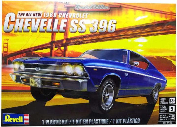 Actual product image Revell 69 Chevelle SS 396