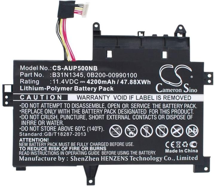 Produktbild NoName Battery for Asus Transformer Book Flip TP500LA etc