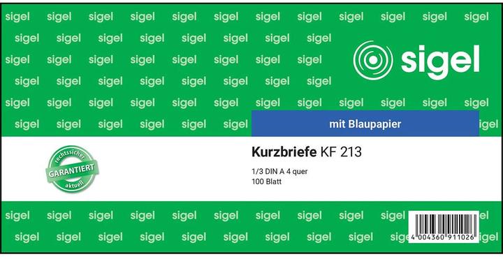 Produktbild Sigel Moderationskarten A4 Quer, Grün
