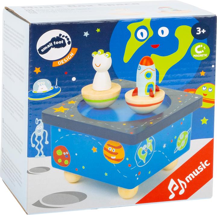 Actual product image small foot Music Box Space