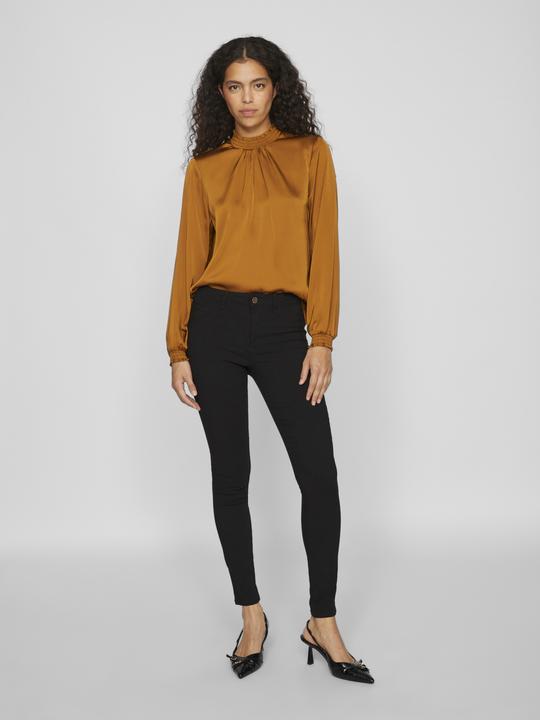 Actual product image Vila High Neck Top with Long Sleeves (36)