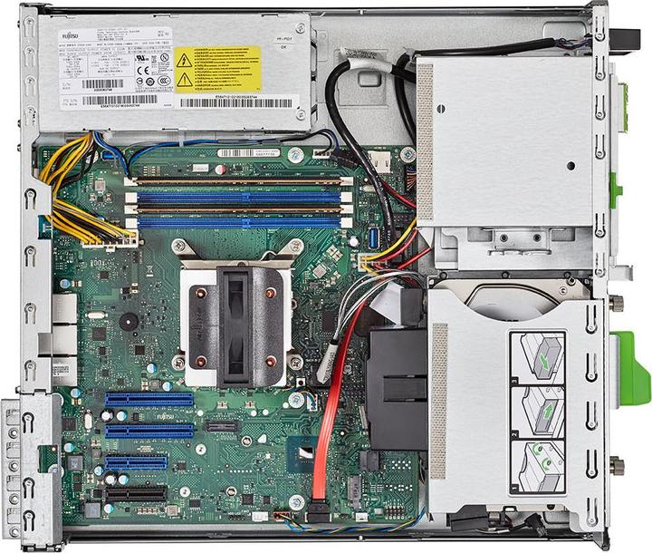 Actual product image Fujitsu Primergy TX1320 M4 (Intel Xeon E-2136, 16 GB, Tower Server)