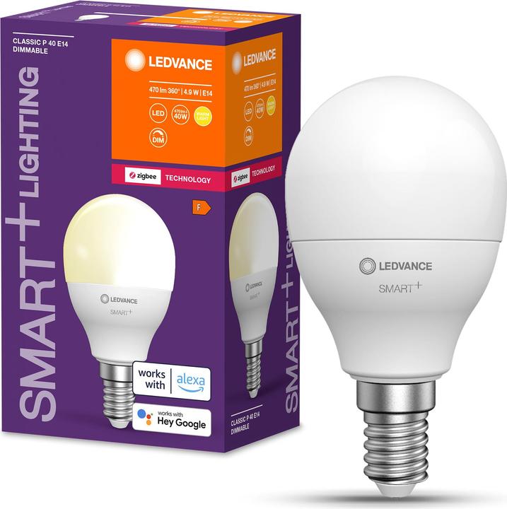Productafbeelding Ledvance E14 - Drop P45 (E14, 4.90 W, 470 lm, 1 x, F)