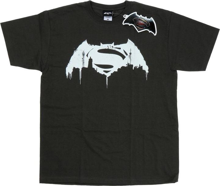 Batman v Superman Beaten Logo TShirt
