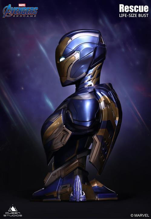 Produktbild Queen Studios Marvel's Avengers “Iron Man MK49 – Rescue Suit” 1/1 Lifesize Büste