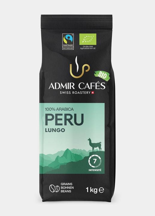 Image du produit Admir Cafés Peru (1000 g, Torréfaction moyenne)