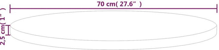 Image du produit VidaXL Jones (70 x 2,5 cm)