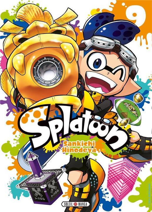 Actual product image Splatoon. Tome 9 (French, Hinodeya Sankichi, 2020)