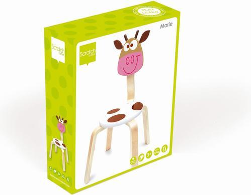 Produktbild Scratch Stuhl Kuh Marie (Kinderstuhl)