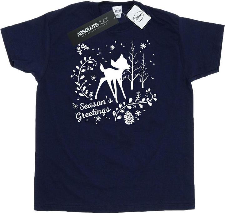 Disney Bambi Christmas Greetings TShirt (XL)