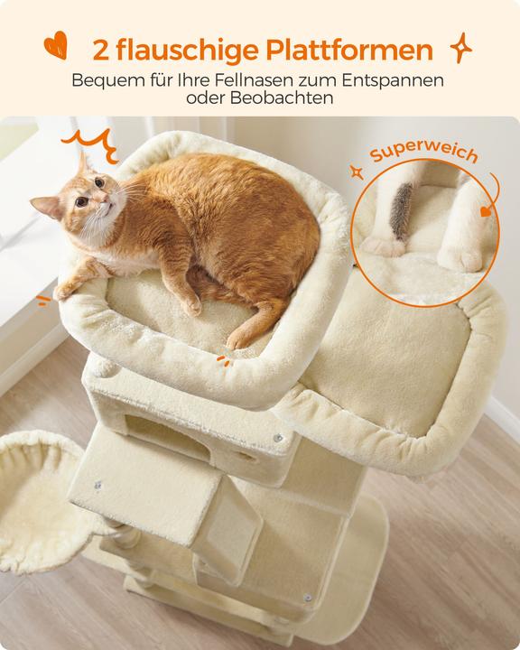 Produktbild Feandrea Cat Spa (206 cm, Beige)
