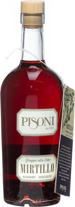 Actual product image Pisoni Grappa Mirtillo - Blueberry