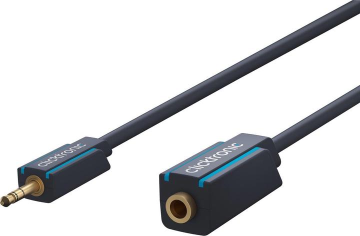 Actual product image clicktronic 3.5mm extension cable (1.50 m, 3.5mm jack (AUX))