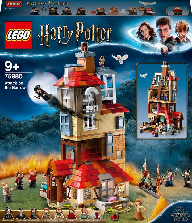 LEGO Angriff auf den Fuchsbau (75980, LEGO Harry Potter, LEGO Seltene Sets)