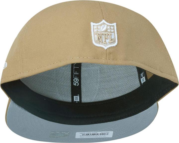 Actual product image New Era 59Fifty Fitted Cap - Las Vegas Raiders khaki - 7 3/8 (7 3/8)