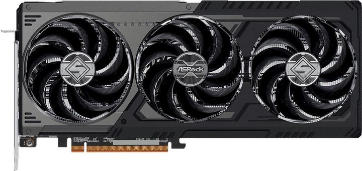Actual product image AsRock Radeon RX 9070 XT Steel Legend Dark (16 GB)