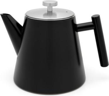 Produktbild Leopold Vienna Teekanne Oslo 1l doppelwand. mattschwarz LV513001 (1 l)