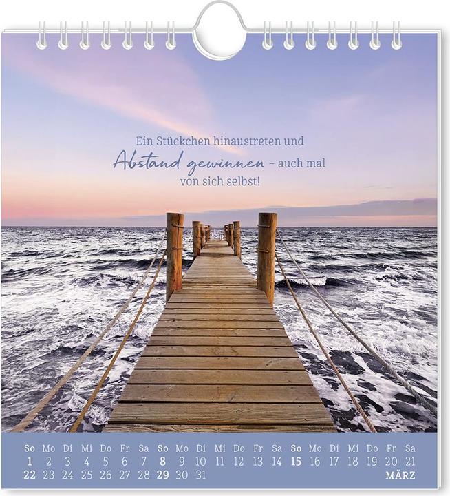 Actual product image Postkartenkalender 2026 Strandgut (16 x 17 cm, German)