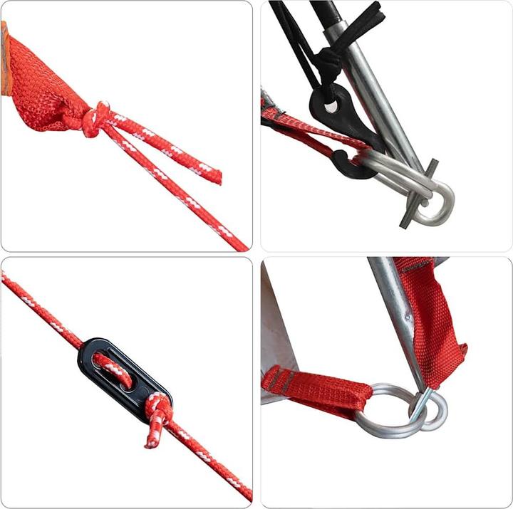 Produktbild VidaXL Campingzelt 12 Personen & Orange 840 x 720 x 200 cm 185T Taft (Kuppelzelt, 24.50 kg, 9+ Personen)