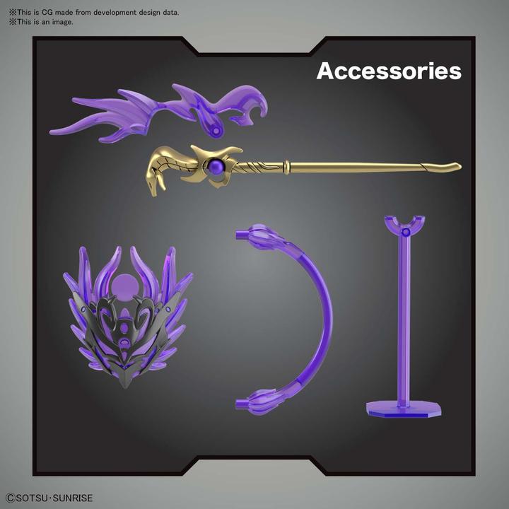 Actual product image Bandai Sdw Heroes Cleopatra Qubeley Dark Mask Ver.