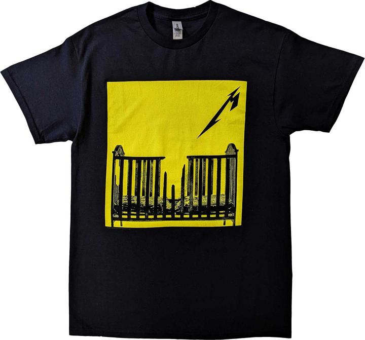 Metallica Mens 72 Seasons Burnt Crib Cotton T-Shirt