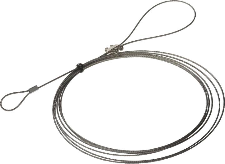 Axis Safety rope, stainless steel, 3m (Mounting kit)