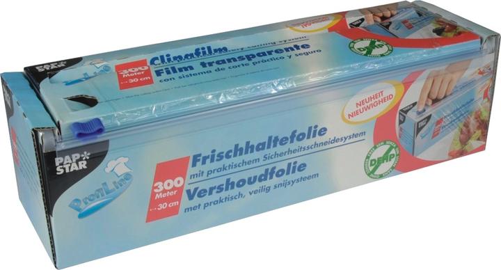 Immagine prodotto Papstar Pellicola trasparente 30 cmx300 m (LxL) 7,5µm PVC (1 x)