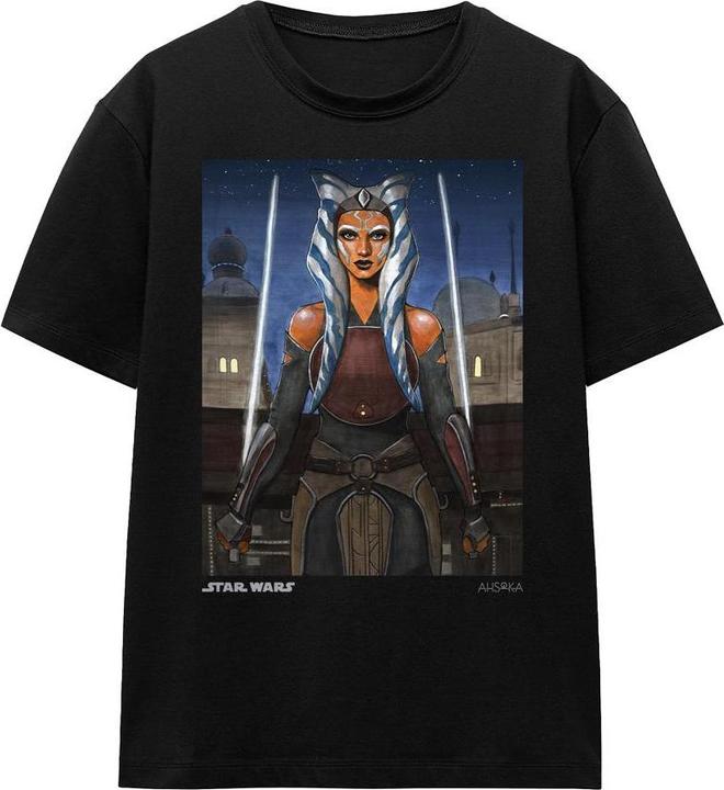 Actual product image Ahsoka Unisex Adult Heroic T-Shirt (S)