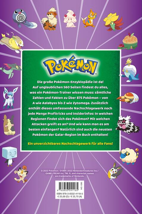 Produktbild Panini Pokémon: Die grosse Enzyklopädie (Deutsch, Scholastic, 2022)