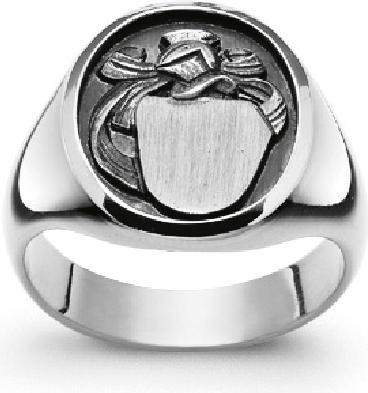 Immagine prodotto Muau Anello con stemma (54, 925 Argento)
