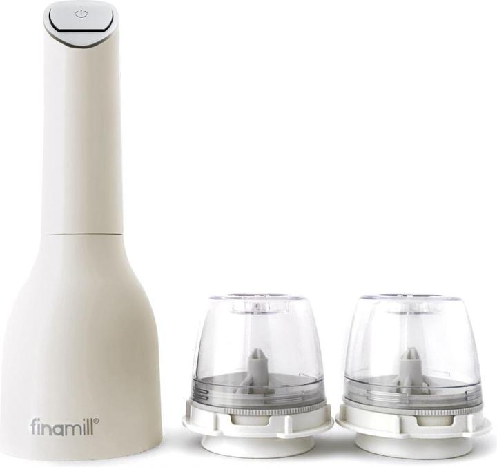 FinaMill One soft cream with two FinaPod Pro Plus battery operated (Salt)