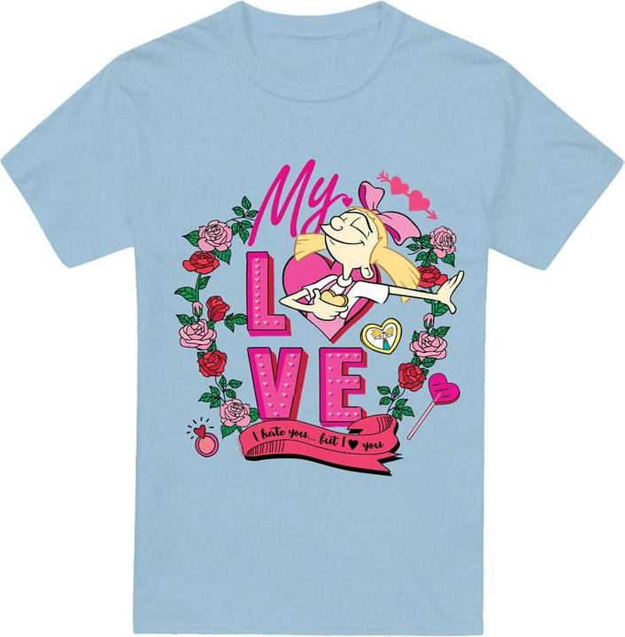 Hey Arnold! I Hate You But Love You TShirt Valentinstag