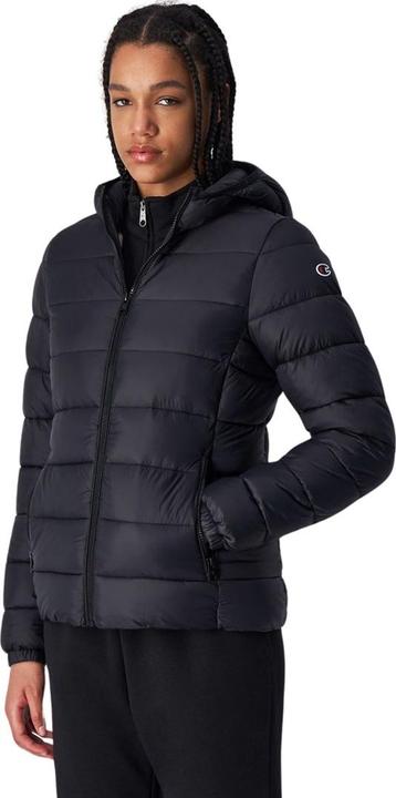Chappi Kurtka damska Champion Hooded Polyfilled czarna 117568 KK001 M (M)