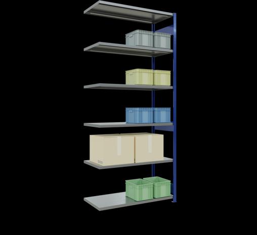 Image du produit Schulte Lagertechnik Système enfichable Élément suivant MULTIplus250 avec traverse de longueur