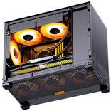 Produktbild Jonsbo D32 STD Mesh PC-Gehäuse, Mini-Gehäuse, mATX - schwarz (Mini-ATX)