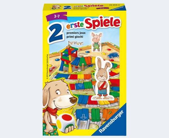 Produktbild Ravensburger Zwei erste Spiele (Deutsch, Französisch, Italienisch)