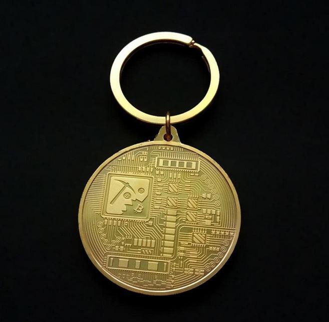 Image du produit PhoneLook Porte-clés Bitcoin Pièce Token Crypto Culte