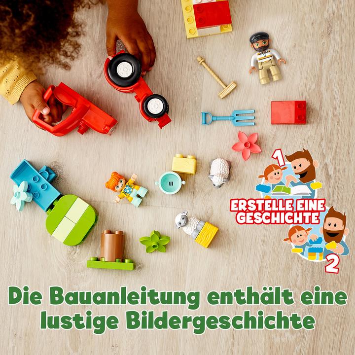 Image du produit LEGO Tracteur et soins aux animaux (10950)
