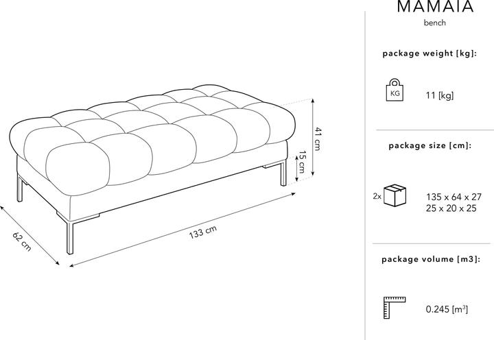 Actual product image Micadoni Mamaia (2 person sofa, 3-seater, 4-seater)
