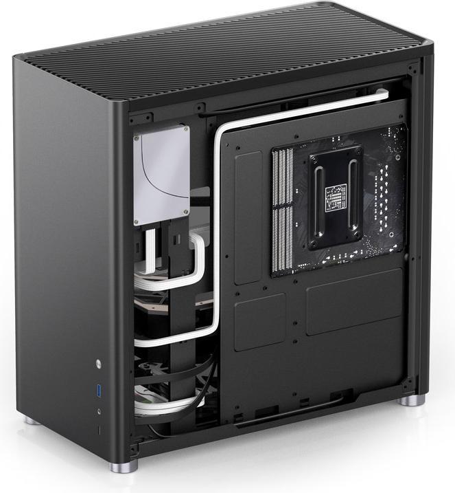 Actual product image Jonsbo D40 ATX Enclosure, Tempered Glass (ATX, mATX)