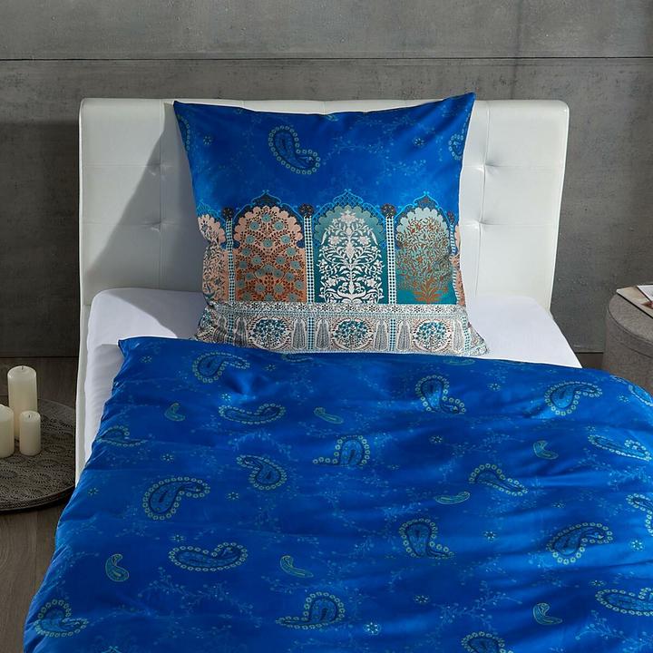 Actual product image Bassetti Maco satin bed linen Delhi B7 (Bedding set, 200 x 200 cm, 80 x 80 cm)