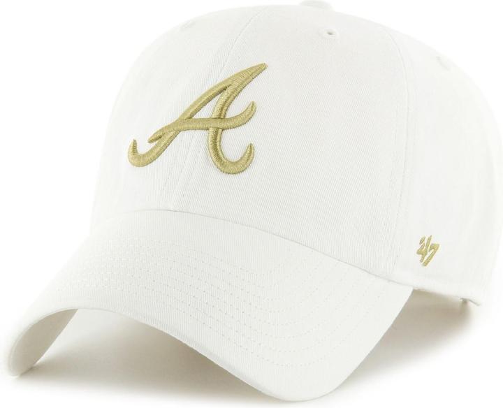 Image du produit 47 Brand Strapback Cap - CLEAN UP Atlanta Braves weiss