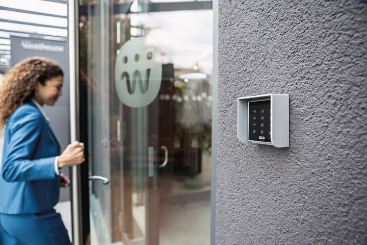 Produktbild Abus Secoris Tastaturleser mit RFID-Leser (Mifare Desfire) IP54