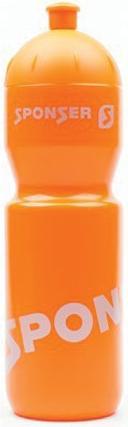 Produktbild Sponser netz orange / silber 750 ml (neu) Wasserflasche Wasserflasche (0.75 l)
