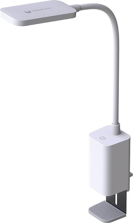 Forever Light Lampada LED da scrivania 6W con clip PURE FLB-10 KIRSTEN bianco