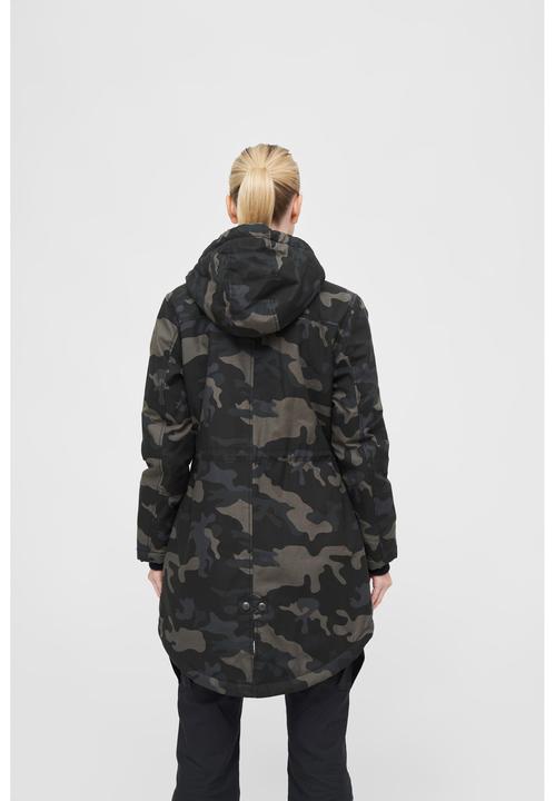 Actual product image Brandit Women's Marsh Lake Parka Size S Colour Dark camouflage pattern (S)