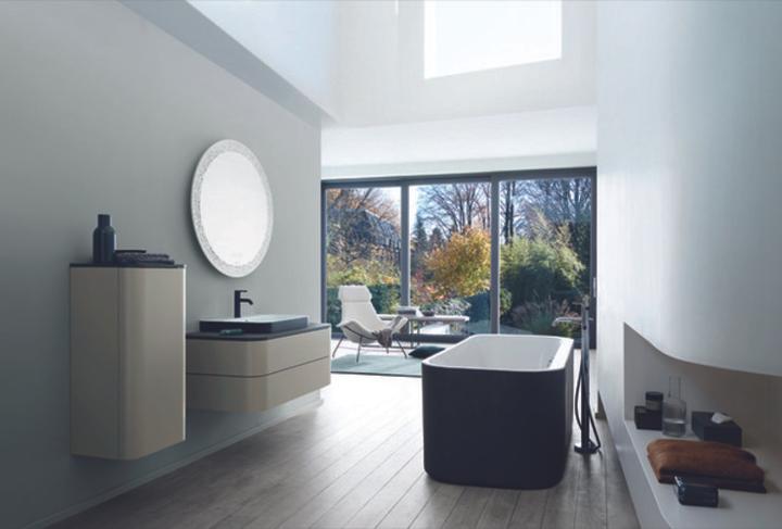 Image du produit Duravit Happy D.2 Plus Meuble sous-lavabo pour console murale, 1600x550 mm, 4 tiroirs, pour 2 vasque (160 x 55 x 41 cm)