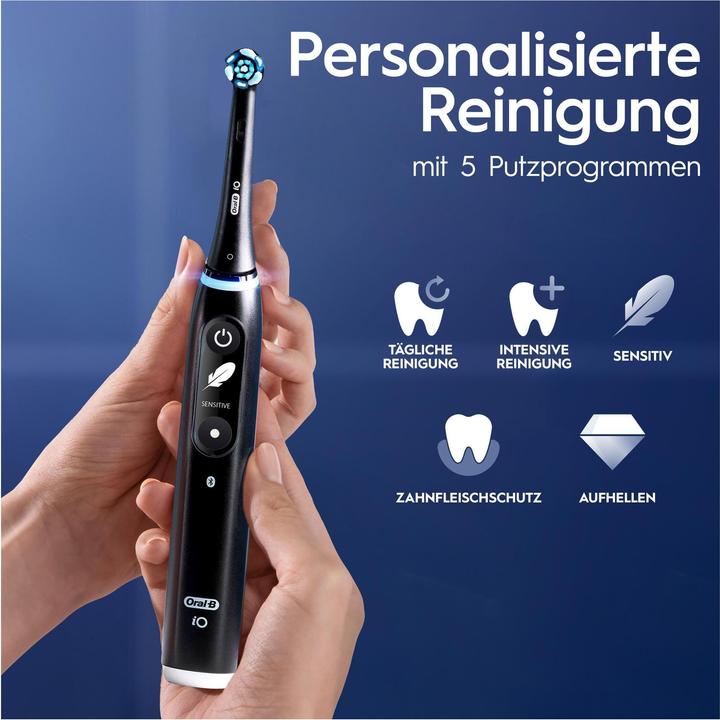 Actual product image Oral-B iO Series6 Black Lava (Oscillating toothbrush)